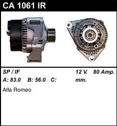 купить генератор для Alfa Romeo 164