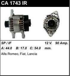 купить генератор для Alfa Romeo 166